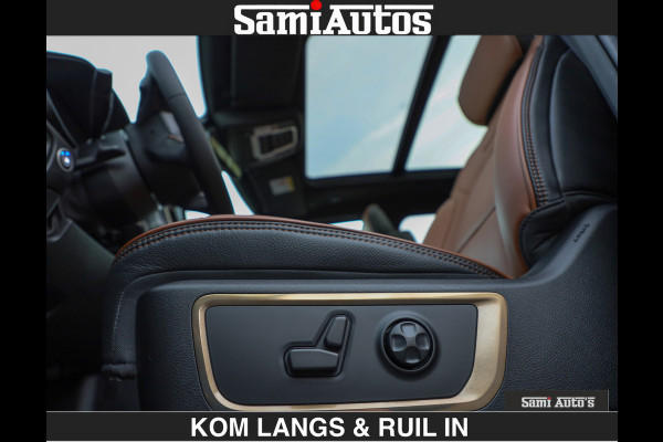 Dodge Ram LONGHORN BRUIN LEDER 5,7L V8 HEMI | VIRTUAL | HEAD UP | PANODAK | LUCHTVERING | BOM VOL | DC | 402 PK | CREW CAB | DUBBELE CABINE | 4X4 | 5 PERSOONS | GRIJSKENTEKEN | LIMITED