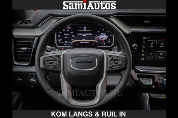 GMC Sierra DENALI 6.2 V8 426PK Full Option | De Meest Luxe Pick-Up in zijn Klasse | Comfortabele Dubbele Cabine met Royale 5 Zitplaatsen | BPM vrij | Nu Leverbaar uit Voorraad | Voorraad Nr 2252 | De specialist in Amerikaanse pick‑ups in Nederland en Europa.