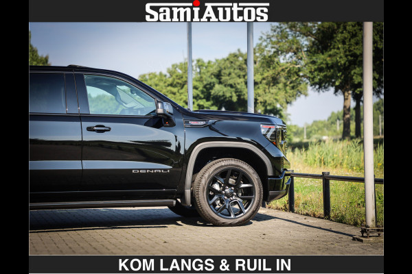 GMC Sierra DENALI 6.2 V8 426PK Full Option | De Meest Luxe Pick-Up in zijn Klasse | Comfortabele Dubbele Cabine met Royale 5 Zitplaatsen | BPM vrij | Nu Leverbaar uit Voorraad | Voorraad Nr 2252 | De specialist in Amerikaanse pick‑ups in Nederland en Europa.