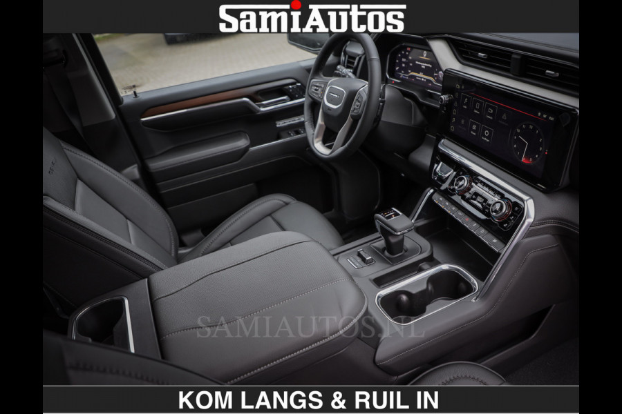 GMC Sierra DENALI 6.2 V8 426PK Full Option | De Meest Luxe Pick-Up in zijn Klasse | Comfortabele Dubbele Cabine met Royale 5 Zitplaatsen | BPM vrij | Nu Leverbaar uit Voorraad | Voorraad Nr 2252 | De specialist in Amerikaanse pick‑ups in Nederland en Europa.