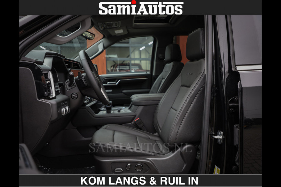 GMC Sierra DENALI 6.2 V8 426PK Full Option | De Meest Luxe Pick-Up in zijn Klasse | Comfortabele Dubbele Cabine met Royale 5 Zitplaatsen | BPM vrij | Nu Leverbaar uit Voorraad | Voorraad Nr 2252 | De specialist in Amerikaanse pick‑ups in Nederland en Europa.