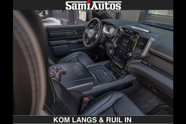 Dodge Ram LIMITED 5.7 V8 402PK | HUD | 4PL WHEELS | LUCHTVERING |OPEN UILAAT KLEP | BOM VOL | GRANITE CRYSTAL | DC | CREW CAB | DUBBELE CABINE | 5 PERSOONS GRIJSKENTEKEN | EERSTE EIGENAAR | TOP STAAT 44000 KM |