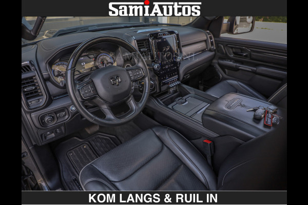 Dodge Ram LIMITED 5.7 V8 402PK | HUD | 4PL WHEELS | LUCHTVERING |OPEN UILAAT KLEP | BOM VOL | GRANITE CRYSTAL | DC | CREW CAB | DUBBELE CABINE | 5 PERSOONS GRIJSKENTEKEN | EERSTE EIGENAAR | TOP STAAT 44000 KM |
