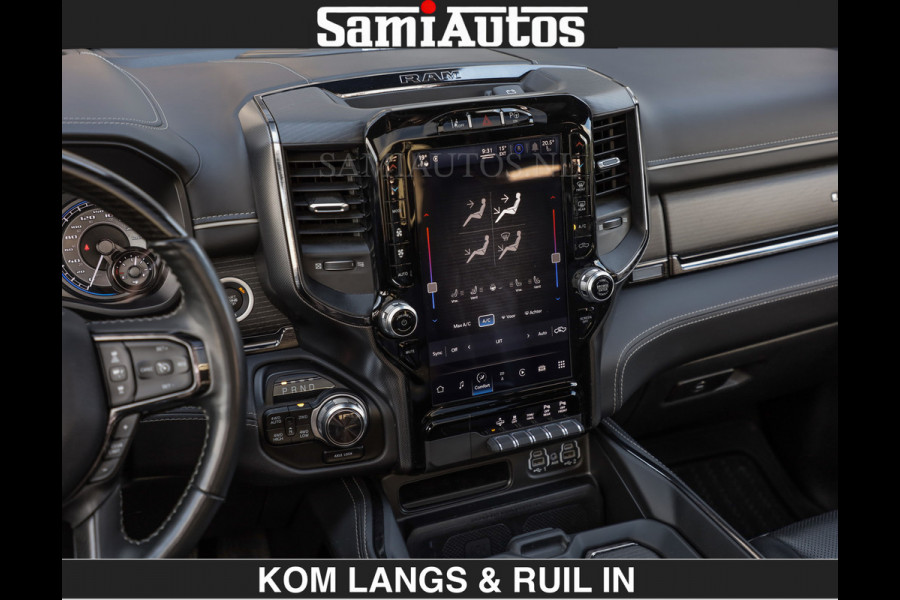 Dodge Ram LIMITED 5.7 V8 402PK | HUD | 4PL WHEELS | LUCHTVERING |OPEN UILAAT KLEP | BOM VOL | GRANITE CRYSTAL | DC | CREW CAB | DUBBELE CABINE | 5 PERSOONS GRIJSKENTEKEN | EERSTE EIGENAAR | TOP STAAT 44000 KM |