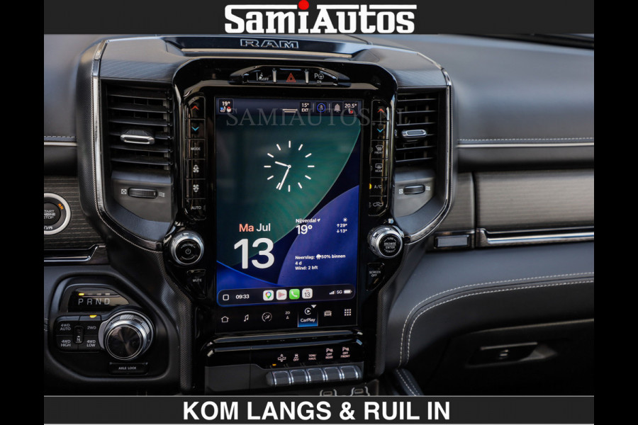 Dodge Ram LIMITED 5.7 V8 402PK | HUD | 4PL WHEELS | LUCHTVERING |OPEN UILAAT KLEP | BOM VOL | GRANITE CRYSTAL | DC | CREW CAB | DUBBELE CABINE | 5 PERSOONS GRIJSKENTEKEN | EERSTE EIGENAAR | TOP STAAT 44000 KM |