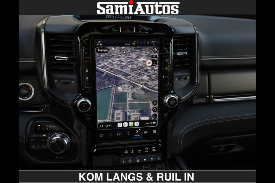 Dodge Ram LIMITED 5.7 V8 402PK | HUD | 4PL WHEELS | LUCHTVERING |OPEN UILAAT KLEP | BOM VOL | GRANITE CRYSTAL | DC | CREW CAB | DUBBELE CABINE | 5 PERSOONS GRIJSKENTEKEN | EERSTE EIGENAAR | TOP STAAT 44000 KM |