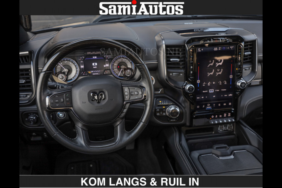 Dodge Ram LIMITED 5.7 V8 402PK | HUD | 4PL WHEELS | LUCHTVERING |OPEN UILAAT KLEP | BOM VOL | GRANITE CRYSTAL | DC | CREW CAB | DUBBELE CABINE | 5 PERSOONS GRIJSKENTEKEN | EERSTE EIGENAAR | TOP STAAT 44000 KM |