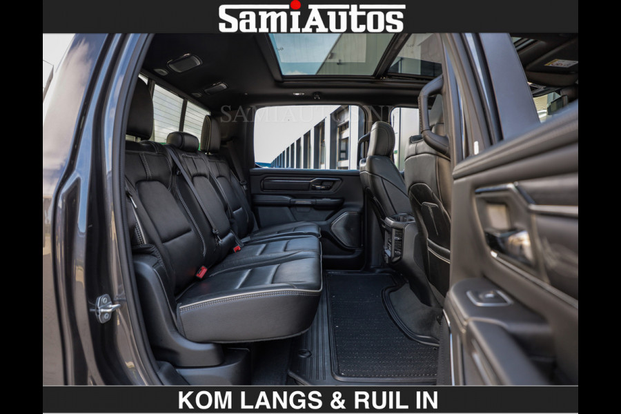 Dodge Ram LIMITED 5.7 V8 402PK | HUD | 4PL WHEELS | LUCHTVERING |OPEN UILAAT KLEP | BOM VOL | GRANITE CRYSTAL | DC | CREW CAB | DUBBELE CABINE | 5 PERSOONS GRIJSKENTEKEN | EERSTE EIGENAAR | TOP STAAT 44000 KM |