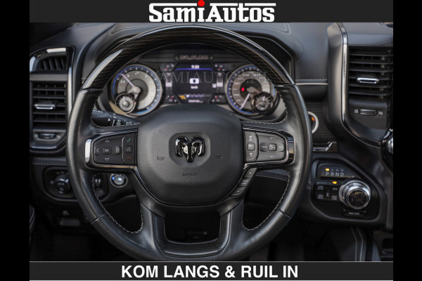 Dodge Ram LIMITED 5.7 V8 402PK | HUD | 4PL WHEELS | LUCHTVERING |OPEN UILAAT KLEP | BOM VOL | GRANITE CRYSTAL | DC | CREW CAB | DUBBELE CABINE | 5 PERSOONS GRIJSKENTEKEN | EERSTE EIGENAAR | TOP STAAT 44000 KM |