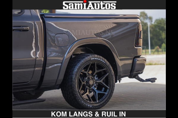 Dodge Ram LIMITED 5.7 V8 402PK | HUD | 4PL WHEELS | LUCHTVERING |OPEN UILAAT KLEP | BOM VOL | GRANITE CRYSTAL | DC | CREW CAB | DUBBELE CABINE | 5 PERSOONS GRIJSKENTEKEN | EERSTE EIGENAAR | TOP STAAT 44000 KM |