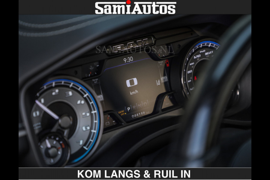 Dodge Ram LIMITED 5.7 V8 402PK | HUD | 4PL WHEELS | LUCHTVERING |OPEN UILAAT KLEP | BOM VOL | GRANITE CRYSTAL | DC | CREW CAB | DUBBELE CABINE | 5 PERSOONS GRIJSKENTEKEN | EERSTE EIGENAAR | TOP STAAT 44000 KM |