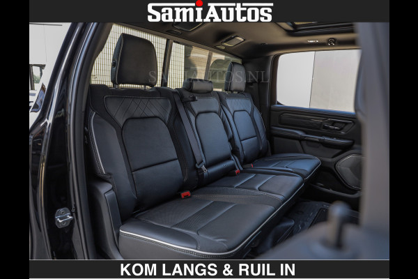 Dodge Ram Limited 540 PK | HUD | LUCHTVERING | MASSAGE | PASSAGIERSSCHERM | De Meest Luxe en Volle Pick-Up in zijn Klasse | Comfortabele Dubbele Cabine met Royale 5 Zitplaatsen | BPM vrij | Nu Leverbaar uit Voorraad | Voorraad Nr 2335 - 5153 | De specialist in Amerikaanse pick‑ups in Nederland en Europa.