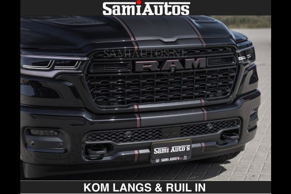 Dodge Ram Limited 540 PK | HUD | LUCHTVERING | MASSAGE | PASSAGIERSSCHERM | De Meest Luxe en Volle Pick-Up in zijn Klasse | Comfortabele Dubbele Cabine met Royale 5 Zitplaatsen | BPM vrij | Nu Leverbaar uit Voorraad | Voorraad Nr 2335 - 5153 | De specialist in Amerikaanse pick‑ups in Nederland en Europa.