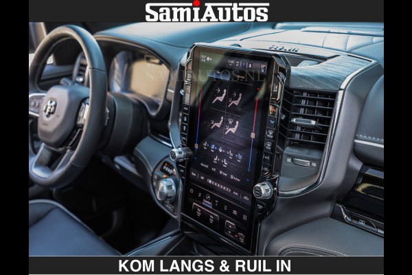 Dodge Ram Limited 540 PK | HUD | LUCHTVERING | MASSAGE | PASSAGIERSSCHERM | De Meest Luxe en Volle Pick-Up in zijn Klasse | Comfortabele Dubbele Cabine met Royale 5 Zitplaatsen | BPM vrij | Nu Leverbaar uit Voorraad | Voorraad Nr 2335 - 5153 | De specialist in Amerikaanse pick‑ups in Nederland en Europa.