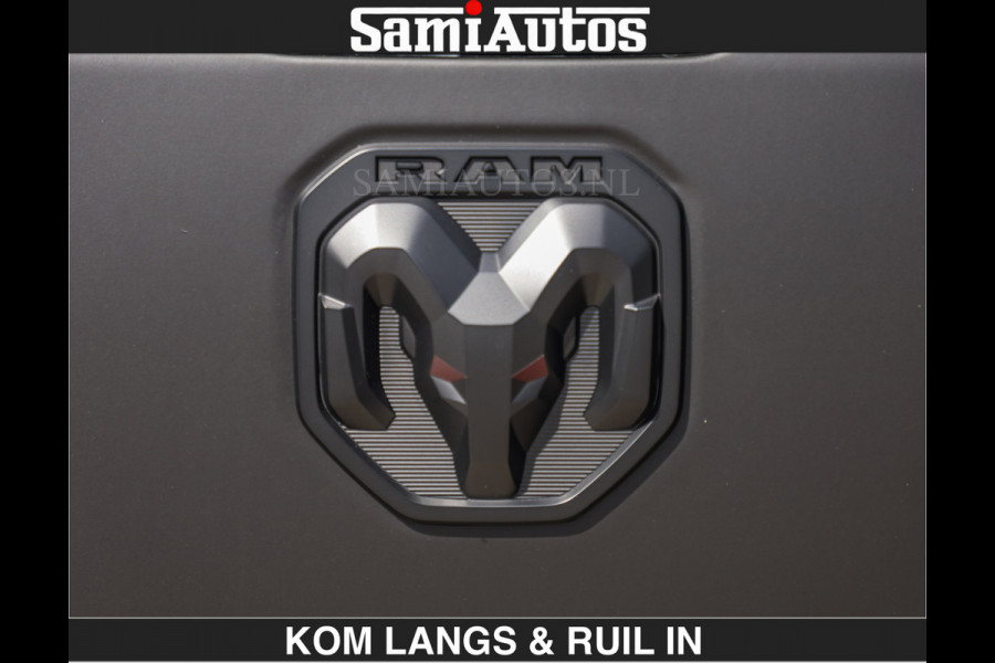 Dodge Ram Limited 540 PK | HUD | LUCHTVERING | MASSAGE | PASSAGIERSSCHERM | De Meest Luxe en Volle Pick-Up in zijn Klasse | Comfortabele Dubbele Cabine met Royale 5 Zitplaatsen | BPM vrij | Nu Leverbaar uit Voorraad | Voorraad Nr 2335 - 5153 | De specialist in Amerikaanse pick‑ups in Nederland en Europa.