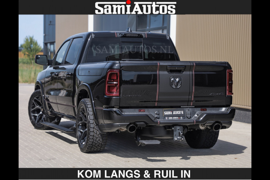 Dodge Ram Limited 540 PK | HUD | LUCHTVERING | MASSAGE | PASSAGIERSSCHERM | De Meest Luxe en Volle Pick-Up in zijn Klasse | Comfortabele Dubbele Cabine met Royale 5 Zitplaatsen | BPM vrij | Nu Leverbaar uit Voorraad | Voorraad Nr 2335 - 5153 | De specialist in Amerikaanse pick‑ups in Nederland en Europa.