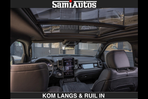 Dodge Ram Limited 540 PK | HUD | LUCHTVERING | MASSAGE | PASSAGIERSSCHERM | De Meest Luxe en Volle Pick-Up in zijn Klasse | Comfortabele Dubbele Cabine met Royale 5 Zitplaatsen | BPM vrij | Nu Leverbaar uit Voorraad | Voorraad Nr 2335 - 5153 | De specialist in Amerikaanse pick‑ups in Nederland en Europa.