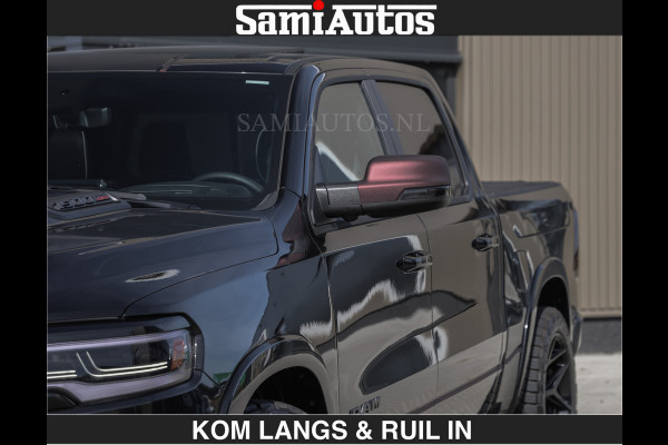 Dodge Ram Limited 540 PK | HUD | LUCHTVERING | MASSAGE | PASSAGIERSSCHERM | De Meest Luxe en Volle Pick-Up in zijn Klasse | Comfortabele Dubbele Cabine met Royale 5 Zitplaatsen | BPM vrij | Nu Leverbaar uit Voorraad | Voorraad Nr 2335 - 5153 | De specialist in Amerikaanse pick‑ups in Nederland en Europa.