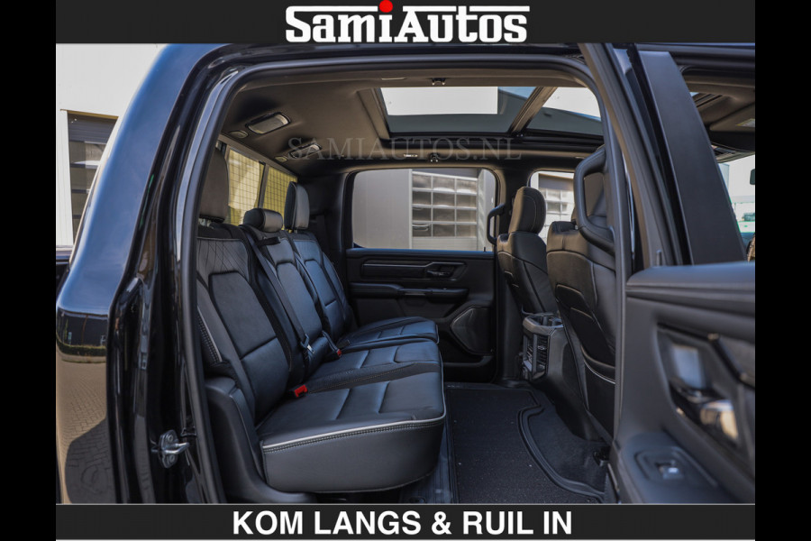 Dodge Ram Limited 540 PK | HUD | LUCHTVERING | MASSAGE | PASSAGIERSSCHERM | De Meest Luxe en Volle Pick-Up in zijn Klasse | Comfortabele Dubbele Cabine met Royale 5 Zitplaatsen | BPM vrij | Nu Leverbaar uit Voorraad | Voorraad Nr 2335 - 5153 | De specialist in Amerikaanse pick‑ups in Nederland en Europa.