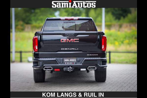 GMC Sierra DENALI | All-In Prijs | 6,2 V8 Full Option | De Meest Luxe Pick-Up in zijn Klasse | Comfortabele Dubbele Cabine met Royale 5 Zitplaatsen | BPM vrij | Nu Leverbaar uit Voorraad | Voorraad Nr 2232 | De specialist in Amerikaanse pick‑ups in Nederland en Europa.