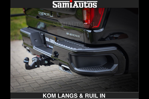 GMC Sierra DENALI | All-In Prijs | 6,2 V8 Full Option | De Meest Luxe Pick-Up in zijn Klasse | Comfortabele Dubbele Cabine met Royale 5 Zitplaatsen | BPM vrij | Nu Leverbaar uit Voorraad | Voorraad Nr 2232 | De specialist in Amerikaanse pick‑ups in Nederland en Europa.