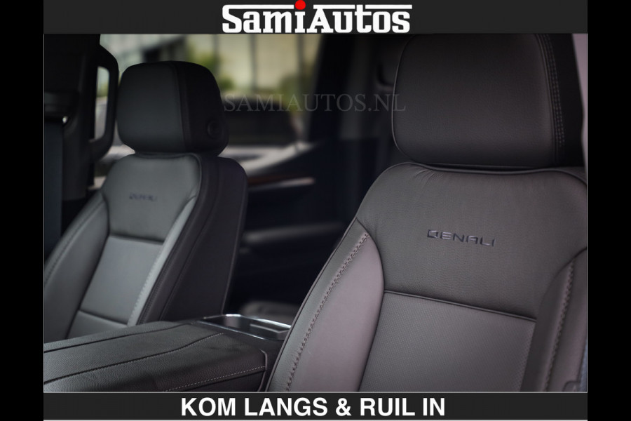 GMC Sierra DENALI | All-In Prijs | 6,2 V8 Full Option | De Meest Luxe Pick-Up in zijn Klasse | Comfortabele Dubbele Cabine met Royale 5 Zitplaatsen | BPM vrij | Nu Leverbaar uit Voorraad | Voorraad Nr 2232 | De specialist in Amerikaanse pick‑ups in Nederland en Europa.