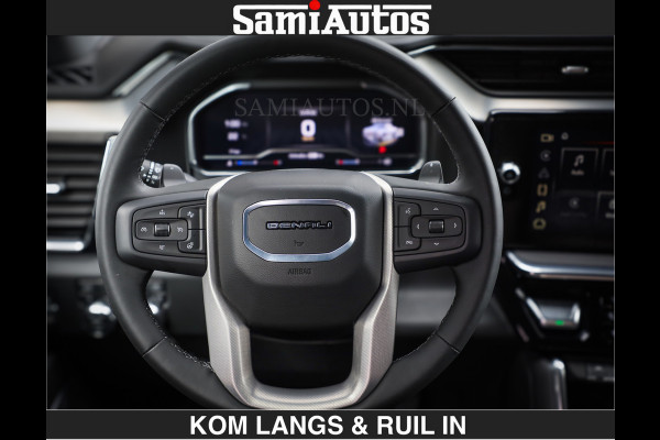 GMC Sierra DENALI | All-In Prijs | 6,2 V8 Full Option | De Meest Luxe Pick-Up in zijn Klasse | Comfortabele Dubbele Cabine met Royale 5 Zitplaatsen | BPM vrij | Nu Leverbaar uit Voorraad | Voorraad Nr 2232 | De specialist in Amerikaanse pick‑ups in Nederland en Europa.