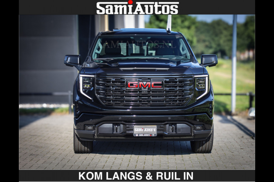 GMC Sierra DENALI 6.2 V8 426PK Full Option | De Meest Luxe Pick-Up in zijn Klasse | Comfortabele Dubbele Cabine met Royale 5 Zitplaatsen | BPM vrij | Nu Leverbaar uit Voorraad | Voorraad Nr 1924 | De specialist in Amerikaanse pick‑ups in Nederland en Europa.