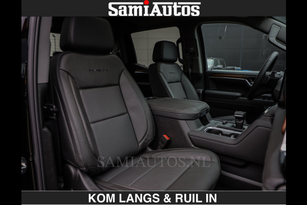 GMC Sierra DENALI 6.2 V8 426PK Full Option | De Meest Luxe Pick-Up in zijn Klasse | Comfortabele Dubbele Cabine met Royale 5 Zitplaatsen | BPM vrij | Nu Leverbaar uit Voorraad | Voorraad Nr 1924 | De specialist in Amerikaanse pick‑ups in Nederland en Europa.