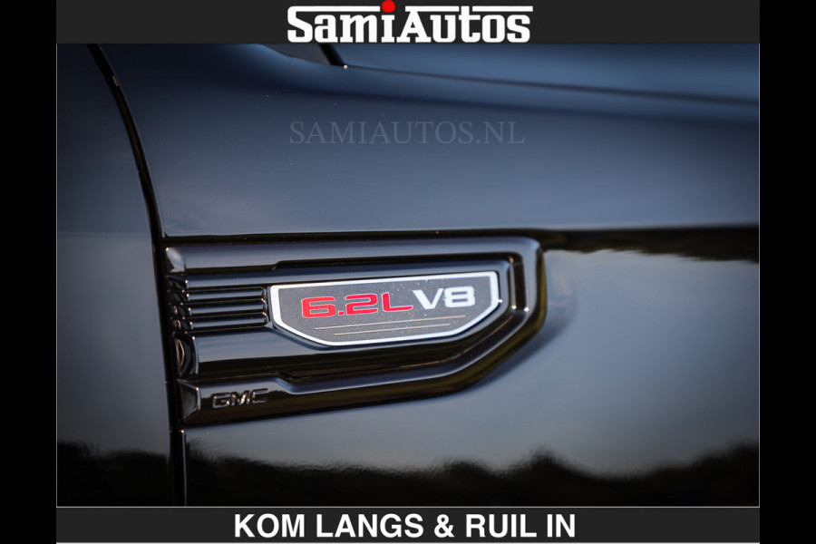 GMC Sierra DENALI 6.2 V8 426PK Full Option | De Meest Luxe Pick-Up in zijn Klasse | Comfortabele Dubbele Cabine met Royale 5 Zitplaatsen | BPM vrij | Nu Leverbaar uit Voorraad | Voorraad Nr 1924 | De specialist in Amerikaanse pick‑ups in Nederland en Europa.