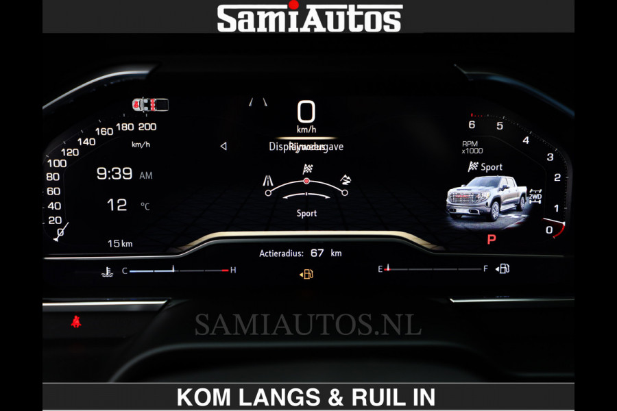 GMC Sierra DENALI 6.2 V8 426PK Full Option | De Meest Luxe Pick-Up in zijn Klasse | Comfortabele Dubbele Cabine met Royale 5 Zitplaatsen | BPM vrij | Nu Leverbaar uit Voorraad | Voorraad Nr 1924 | De specialist in Amerikaanse pick‑ups in Nederland en Europa.