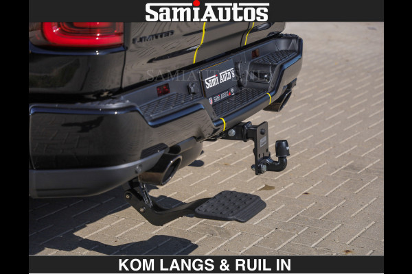Dodge Ram Limited Night H.O 540HP 706Nm | Massage + Full Option | De Meest Luxe en Volle Pick-Up in zijn Klasse | Comfortabele Dubbele Cabine met Royale 5 Zitplaatsen | BPM vrij | Nu Leverbaar uit Voorraad | Voorraad Nr 2356 - 0990 | De specialist in Amerikaanse pick‑ups in Nederland en Europa.