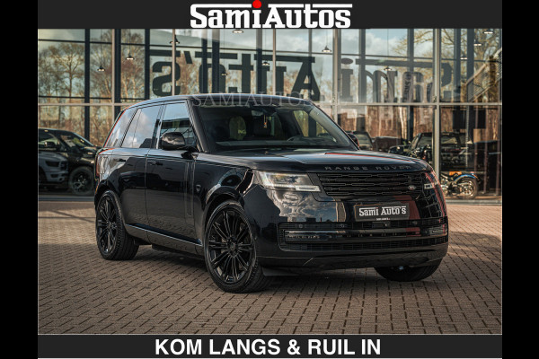 Land Rover Range Rover P550e 551 PK GARANTIE TOT 14-03-2029 | ACHTERAS BESTURING | SOFT CLOSE | HEAD-UP | FACELIFT MODEL | 23 INCH VELGEN | PANORAMADAK | STUURVERWARMING | STOEL KOELING | Incl btw | Fabrieksgarantie tot 14-03-2029 – Geniet van gemoedsrust met uitgebreide dekking tot deze datum.