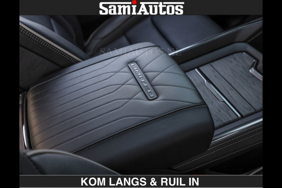 Dodge Ram Limited Night H.O 540HP 706Nm | Massage + Full Option | De Meest Luxe en Volle Pick-Up in zijn Klasse | Comfortabele Dubbele Cabine met Royale 5 Zitplaatsen | BPM vrij | Nu Leverbaar uit Voorraad | Voorraad Nr 2356 - 0990 | De specialist in Amerikaanse pick‑ups in Nederland en Europa.