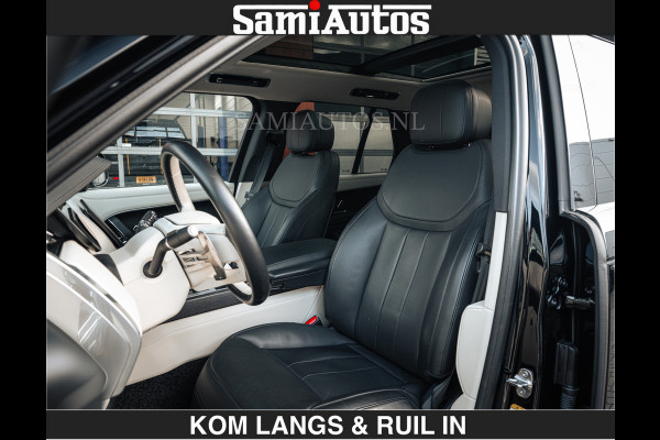 Land Rover Range Rover P550e 551 PK GARANTIE TOT 14-03-2029 | ACHTERAS BESTURING | SOFT CLOSE | HEAD-UP | FACELIFT MODEL | 23 INCH VELGEN | PANORAMADAK | STUURVERWARMING | STOEL KOELING | Incl btw | Fabrieksgarantie tot 14-03-2029 – Geniet van gemoedsrust met uitgebreide dekking tot deze datum.