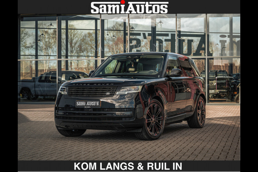 Land Rover Range Rover P550e 551 PK GARANTIE TOT 14-03-2029 | ACHTERAS BESTURING | SOFT CLOSE | HEAD-UP | FACELIFT MODEL | 23 INCH VELGEN | PANORAMADAK | STUURVERWARMING | STOEL KOELING | Incl btw | Fabrieksgarantie tot 14-03-2029 – Geniet van gemoedsrust met uitgebreide dekking tot deze datum.