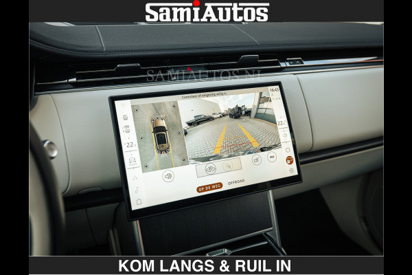 Land Rover Range Rover P550e 551 PK GARANTIE TOT 14-03-2029 | ACHTERAS BESTURING | SOFT CLOSE | HEAD-UP | FACELIFT MODEL | 23 INCH VELGEN | PANORAMADAK | STUURVERWARMING | STOEL KOELING | Incl btw | Fabrieksgarantie tot 14-03-2029 – Geniet van gemoedsrust met uitgebreide dekking tot deze datum.