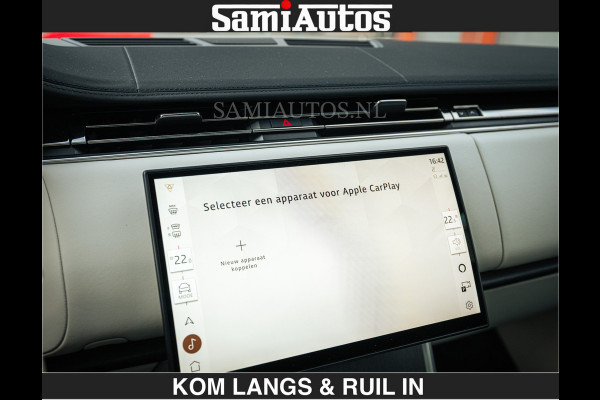 Land Rover Range Rover P550e 551 PK GARANTIE TOT 14-03-2029 | ACHTERAS BESTURING | SOFT CLOSE | HEAD-UP | FACELIFT MODEL | 23 INCH VELGEN | PANORAMADAK | STUURVERWARMING | STOEL KOELING | Incl btw | Fabrieksgarantie tot 14-03-2029 – Geniet van gemoedsrust met uitgebreide dekking tot deze datum.