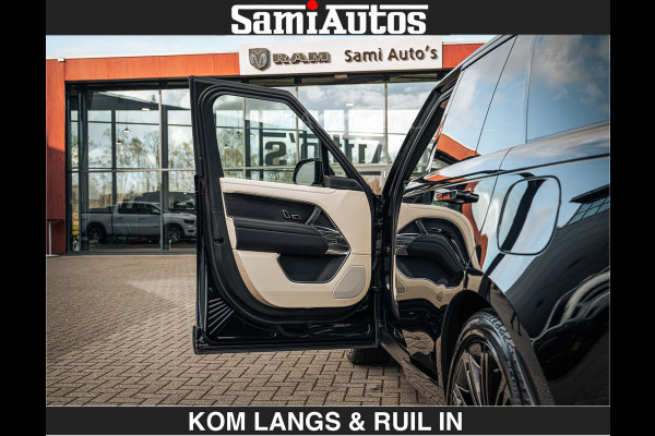 Land Rover Range Rover P550e 551 PK GARANTIE TOT 14-03-2029 | ACHTERAS BESTURING | SOFT CLOSE | HEAD-UP | FACELIFT MODEL | 23 INCH VELGEN | PANORAMADAK | STUURVERWARMING | STOEL KOELING | Incl btw | Fabrieksgarantie tot 14-03-2029 – Geniet van gemoedsrust met uitgebreide dekking tot deze datum.