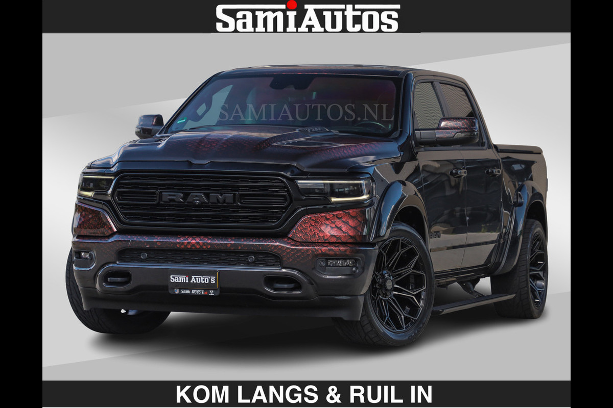 Dodge Ram COBRA HULK PACK | 5.7 V8 402 PK | LIMITED EDITION | HUD | LUCHTVERING | BOM VOL | CREW CAB 5 PERSOONS | DUBBELE CABINE | GRIJSKENTEKEN | | De specialist in Amerikaanse pick‑ups in Nederland en Europa.