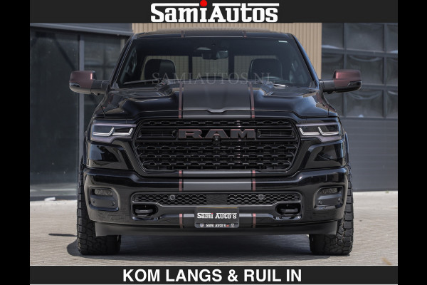 Dodge Ram Limited 540 PK | HUD | LUCHTVERING | MASSAGE | PASSAGIERSSCHERM | De Meest Luxe en Volle Pick-Up in zijn Klasse | Comfortabele Dubbele Cabine met Royale 5 Zitplaatsen | Voorraadnummer: 2370 - 5411 | De specialist in Amerikaanse pick‑ups in Nederland en Europa.