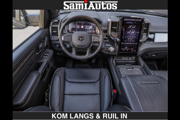 Dodge Ram Limited 540 PK | HUD | LUCHTVERING | MASSAGE | PASSAGIERSSCHERM | De Meest Luxe en Volle Pick-Up in zijn Klasse | Comfortabele Dubbele Cabine met Royale 5 Zitplaatsen | Voorraadnummer: 2370 - 5411 | De specialist in Amerikaanse pick‑ups in Nederland en Europa.