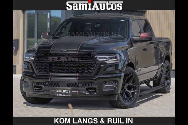 Dodge Ram Limited 540 PK | HUD | LUCHTVERING | MASSAGE | PASSAGIERSSCHERM | De Meest Luxe en Volle Pick-Up in zijn Klasse | Comfortabele Dubbele Cabine met Royale 5 Zitplaatsen | Voorraadnummer: 2370 - 5411 | De specialist in Amerikaanse pick‑ups in Nederland en Europa.