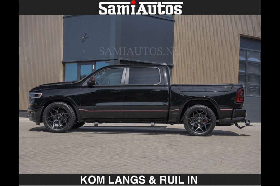 Dodge Ram Limited 540 PK | HUD | LUCHTVERING | MASSAGE | PASSAGIERSSCHERM | De Meest Luxe en Volle Pick-Up in zijn Klasse | Comfortabele Dubbele Cabine met Royale 5 Zitplaatsen | Voorraadnummer: 2370 - 5411 | De specialist in Amerikaanse pick‑ups in Nederland en Europa.