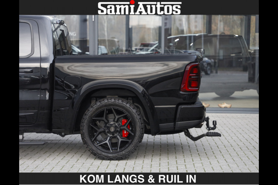 Dodge Ram LIMITED 2026 5.7 V8 HEMI | MAXIMAAL UITGERUST | DUBBELE CABINE | 5 PERSOONS | DC | Allernieuwste Limited uitvoering – volledig uitgerust met alle opties, inclusief MWK en normale laadbak.