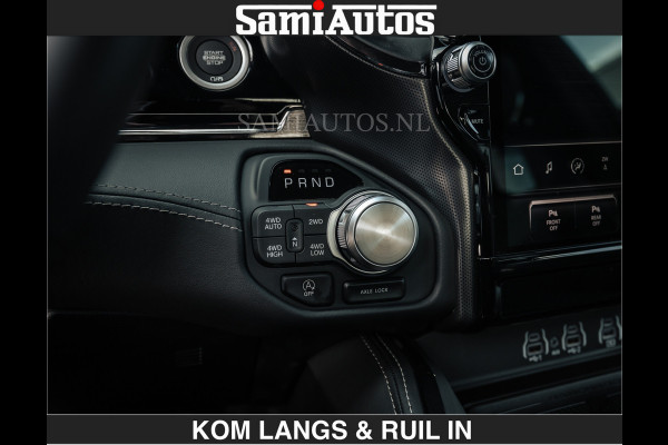 Dodge Ram LIMITED 2026 5.7 V8 HEMI | MAXIMAAL UITGERUST | DUBBELE CABINE | 5 PERSOONS | DC | Allernieuwste Limited uitvoering – volledig uitgerust met alle opties, inclusief MWK en normale laadbak.