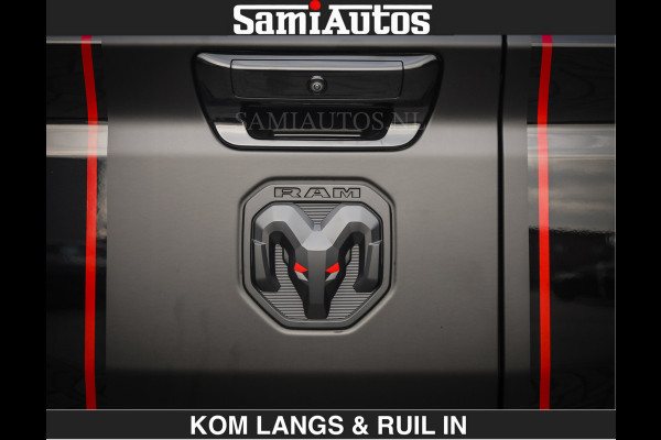 Dodge Ram LIMITED 2026 5.7 V8 HEMI | MAXIMAAL UITGERUST | DUBBELE CABINE | 5 PERSOONS | DC | Allernieuwste Limited uitvoering – volledig uitgerust met alle opties, inclusief MWK en normale laadbak.