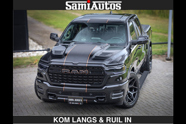 Dodge Ram LIMITED SPORT H.O 540 PK | Massage + Full Option | De Meest Luxe en Volle Pick-Up in zijn Klasse | Comfortabele Dubbele Cabine met Royale 5 Zitplaatsen | BPM vrij | Nu Leverbaar uit Voorraad | Voorraad Nr 2355 - 5149 | De specialist in Amerikaanse pick‑ups in Nederland en Europa.