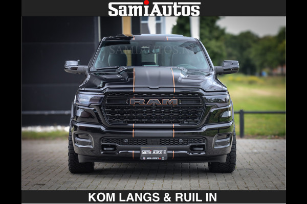 Dodge Ram LIMITED SPORT H.O 540 PK | Massage + Full Option | De Meest Luxe en Volle Pick-Up in zijn Klasse | Comfortabele Dubbele Cabine met Royale 5 Zitplaatsen | BPM vrij | Nu Leverbaar uit Voorraad | Voorraad Nr 2355 - 5149 | De specialist in Amerikaanse pick‑ups in Nederland en Europa.