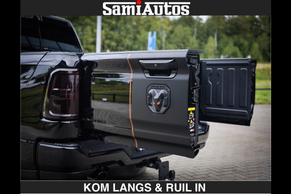 Dodge Ram LIMITED SPORT H.O 540 PK | Massage + Full Option | De Meest Luxe en Volle Pick-Up in zijn Klasse | Comfortabele Dubbele Cabine met Royale 5 Zitplaatsen | BPM vrij | Nu Leverbaar uit Voorraad | Voorraad Nr 2355 - 5149 | De specialist in Amerikaanse pick‑ups in Nederland en Europa.
